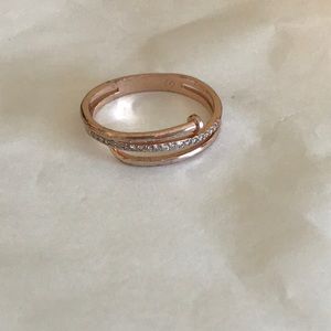 Rose-gold Nail Ring